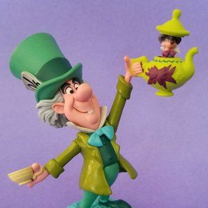 Disney Alice In Wonderland The Mad Hatter Cake Topper Figure New